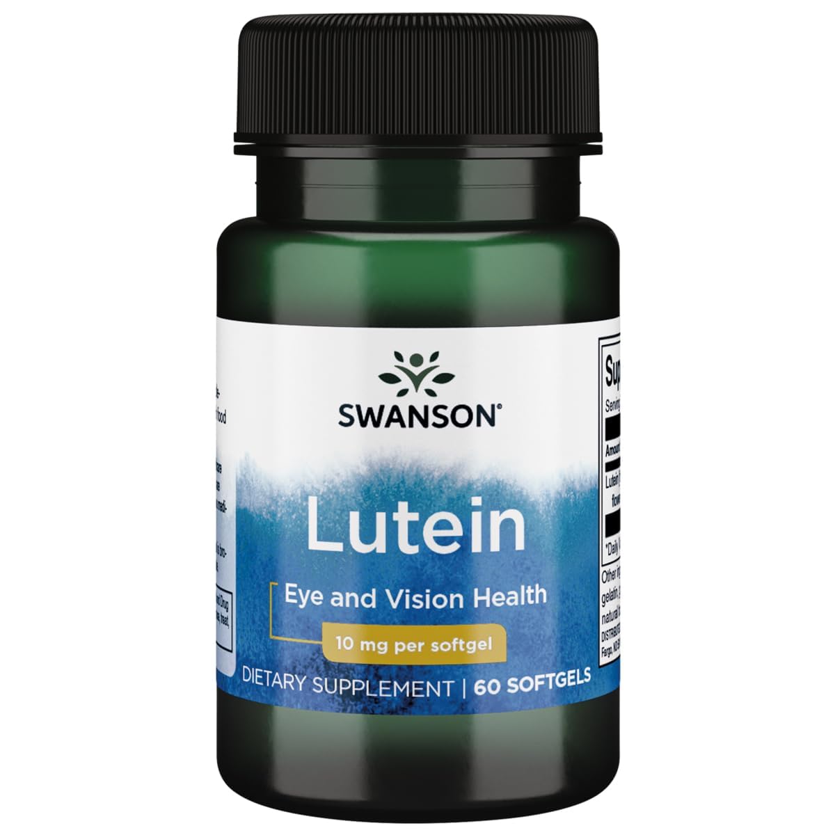 Swanson Lutein 10 Milligrams Softgels 60