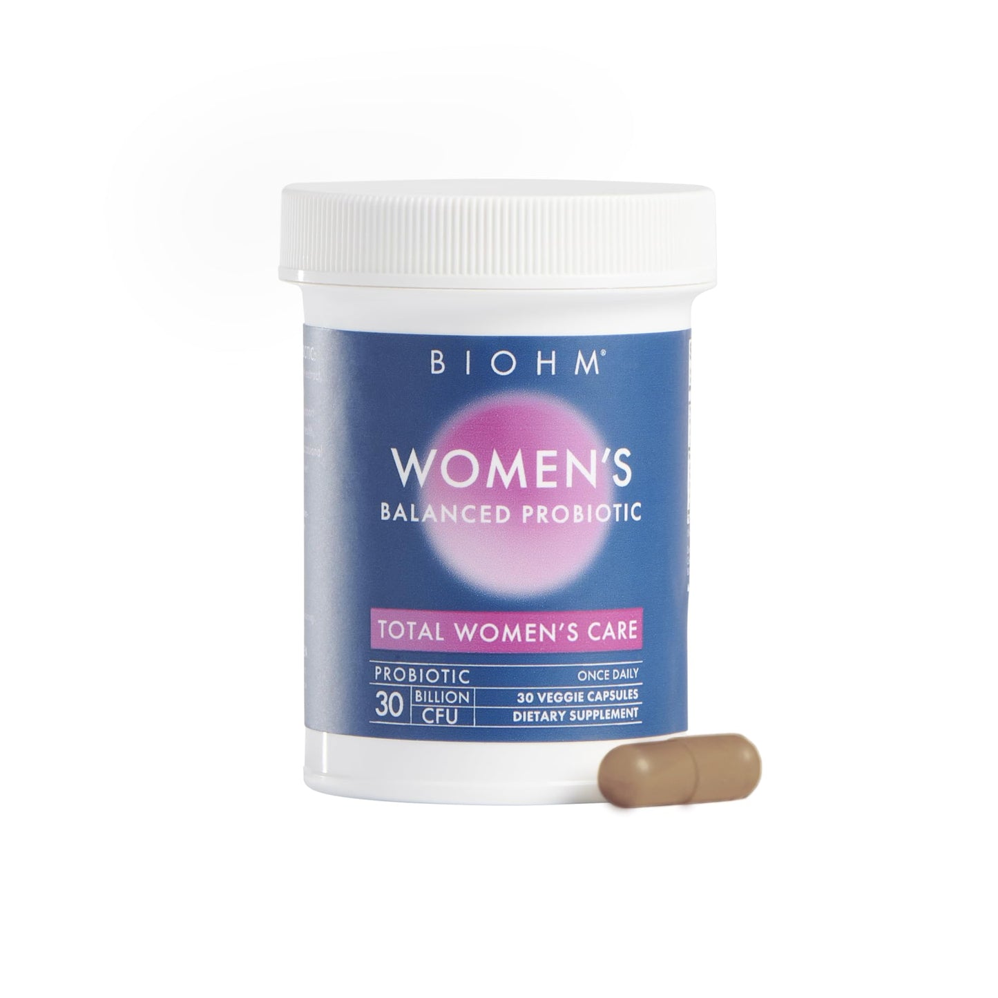BIOHM Prebiotic and Women's Probiotic Bundle, 120 Capsules