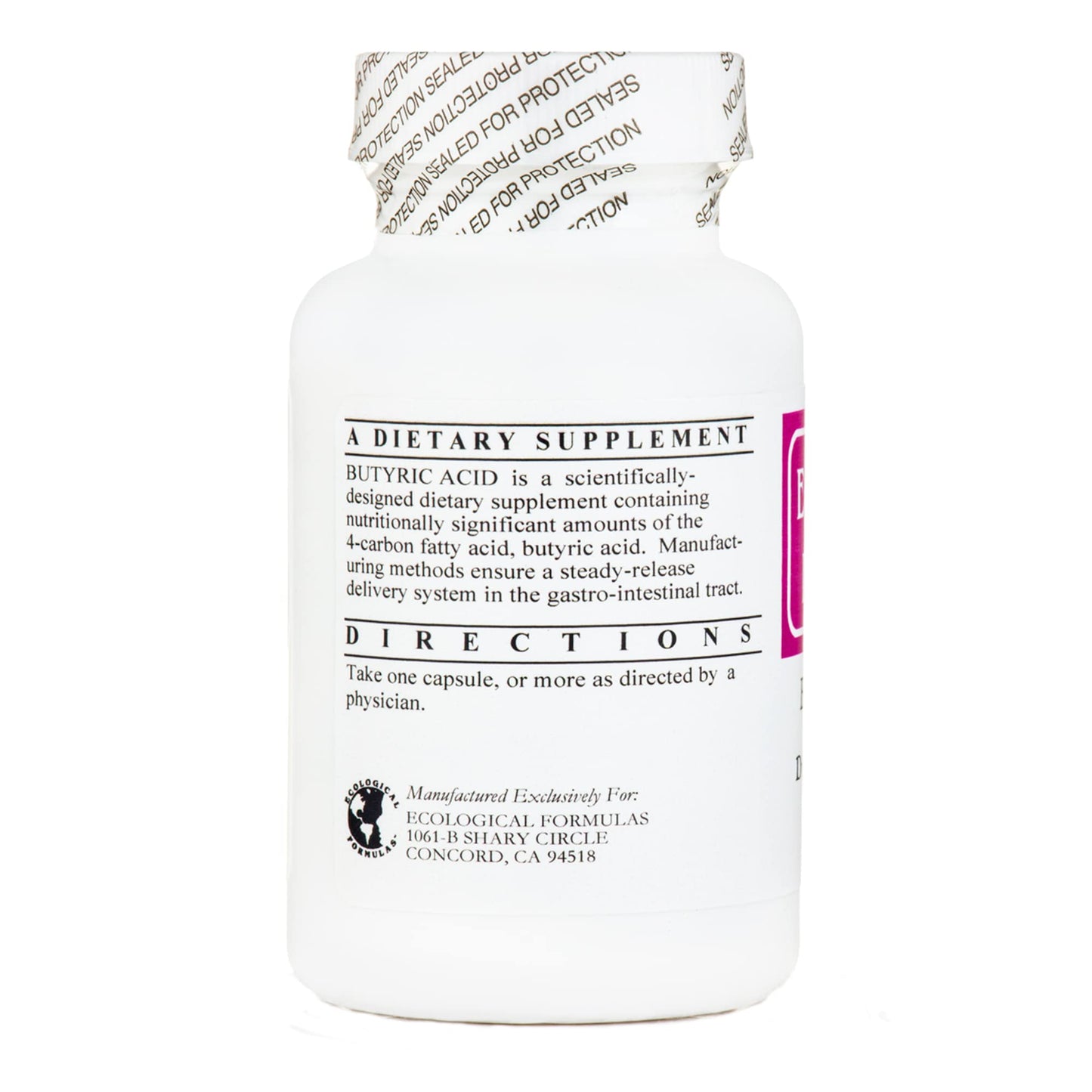 Ecological Formulas Calcium Magnesium Butyrate Capsules 270 Count