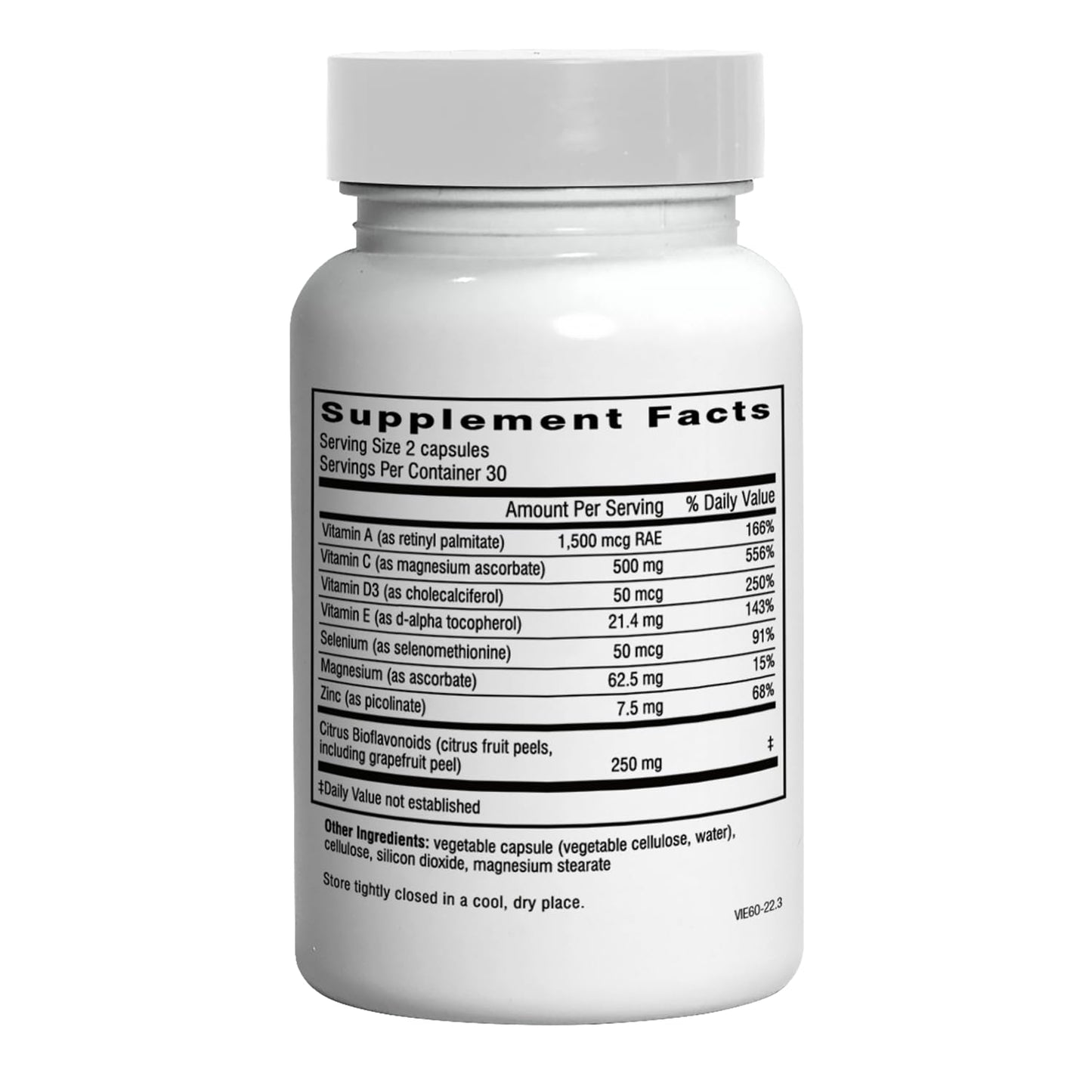 Doctor Wilson's Original Formulations Dr. Wilson's Immune Essentials Daily Immune Support Immune Booster Capsules, 60 Count