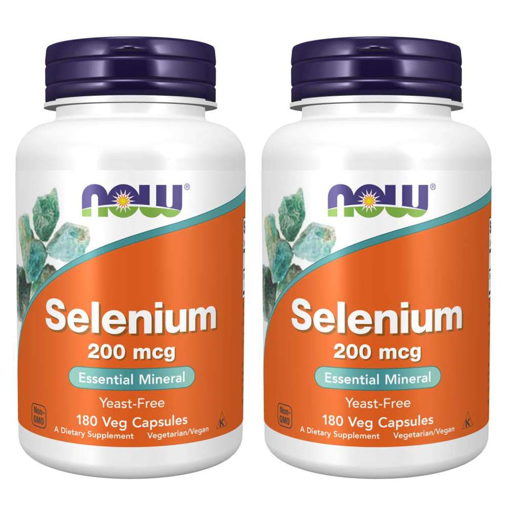 NOW Foods Selenium 200 mcg VCaps, 360 Capsules