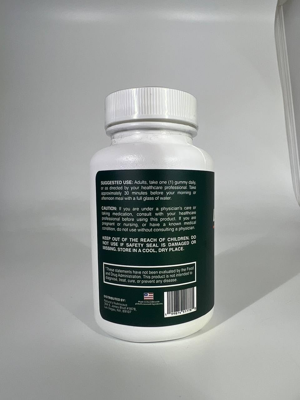 Nature’s NutriWave Leanzene ACV Apple Cider Vinegar & BHB Gummy Supplement with Mineral Blend, 30 Gummies
