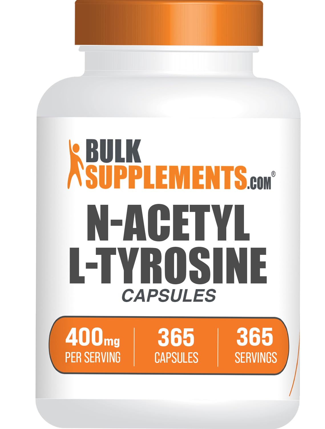 BulkSupplements N-Acetyl L-Tyrosine 365 Capsules