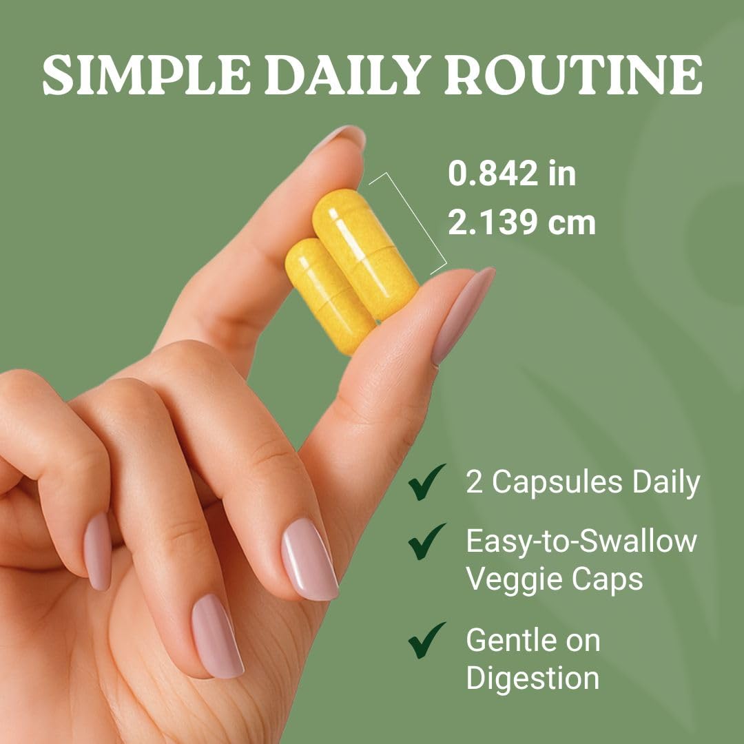 Swiss Activa+ Labs Organic Berberine Supplements 7-in-1 with BioPerine, Capsules, 60 Count
