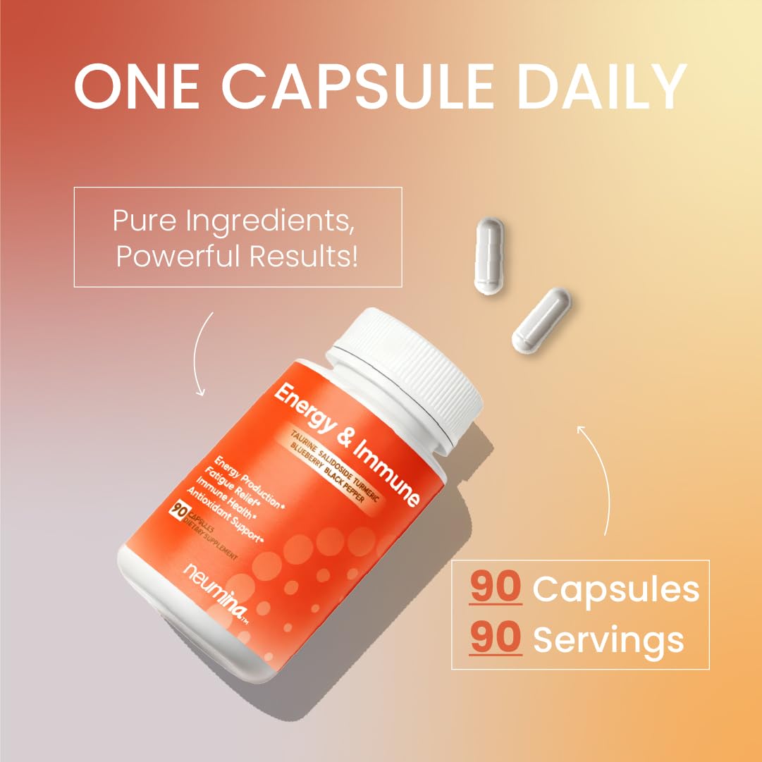 NEUMINA Women Daily Energy & Immune Supplement 90 Capsules