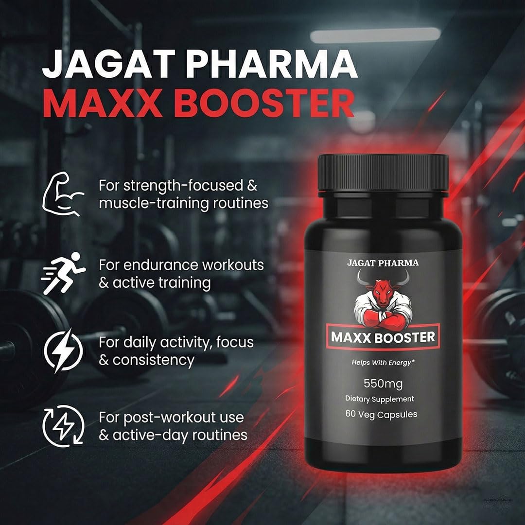 Jagat Pharma Maxx Booster for Men Capsule, 1 Count