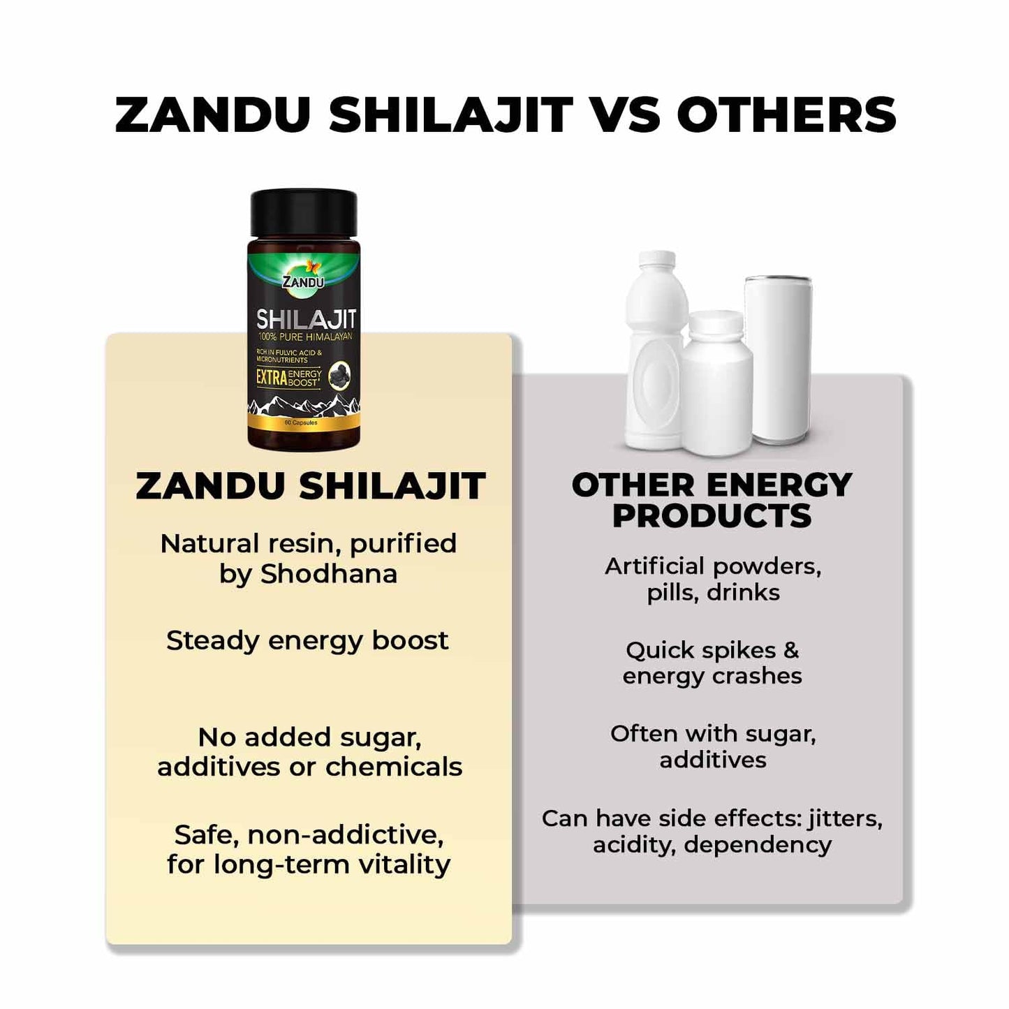 Zandu Shilajit Capsules 1 Count