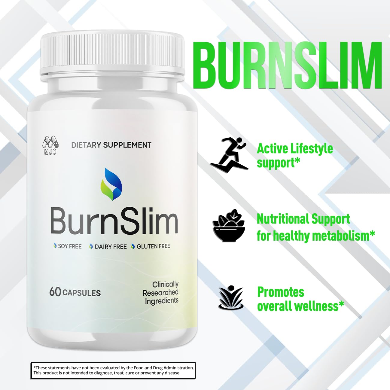 MJO Burn Slim Capsule, 60 Capsules