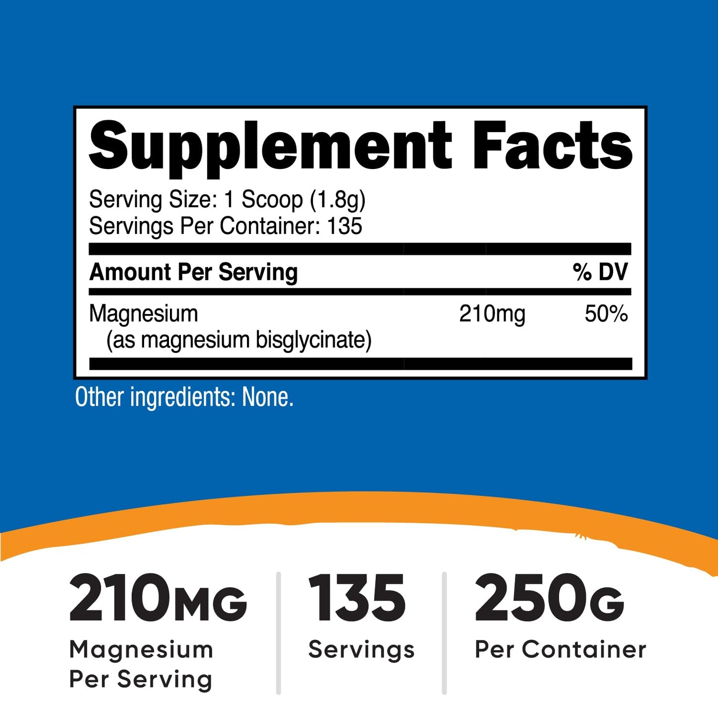 Nutricost Magnesium Glycinate Powder, 8.82 oz