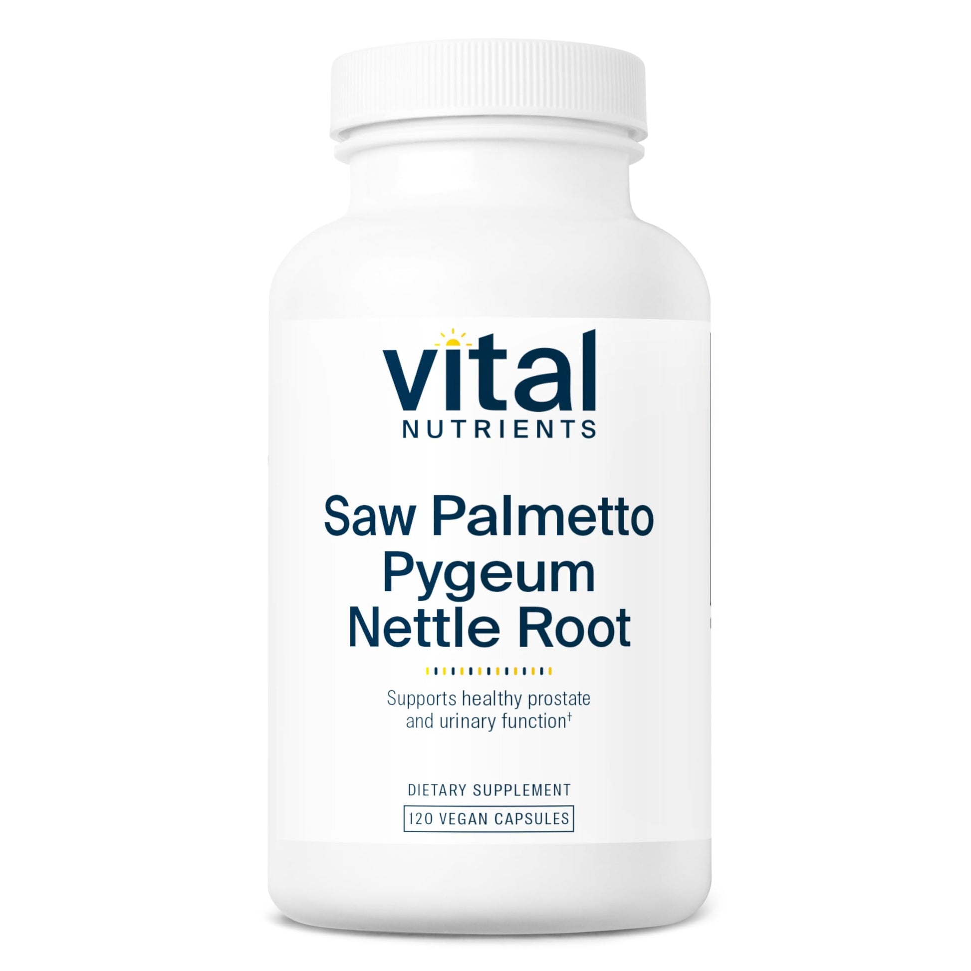 Vital Nutrients Saw Palmetto with Pygeum & Nettle Root, 120 Capsules