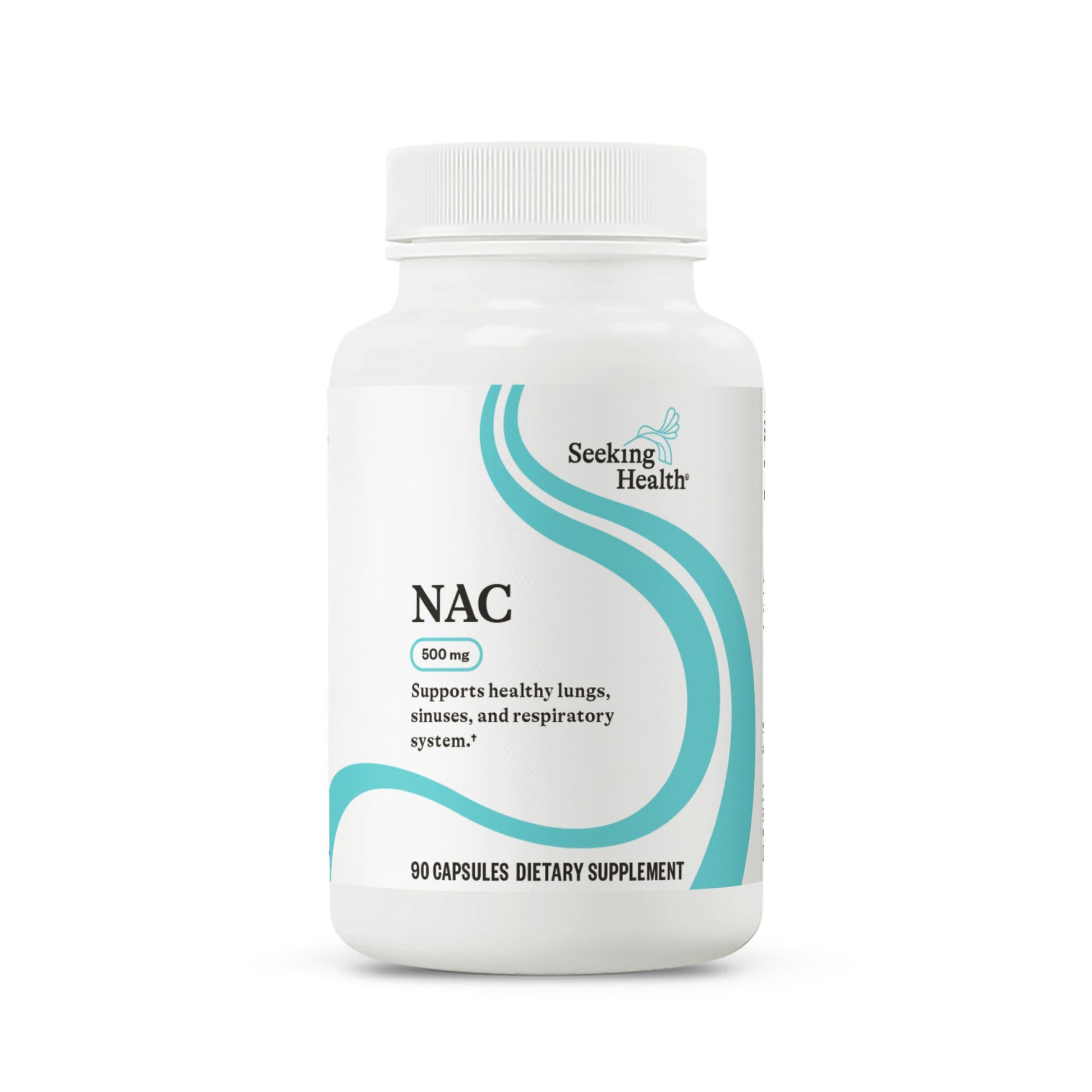 Seeking Health N-Acetyl-L-Cysteine 500 mg Capsules, 90 Count
