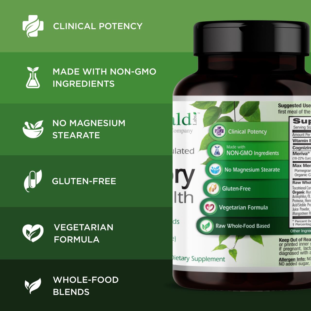 Emerald Labs Memory Health 60 Capsules