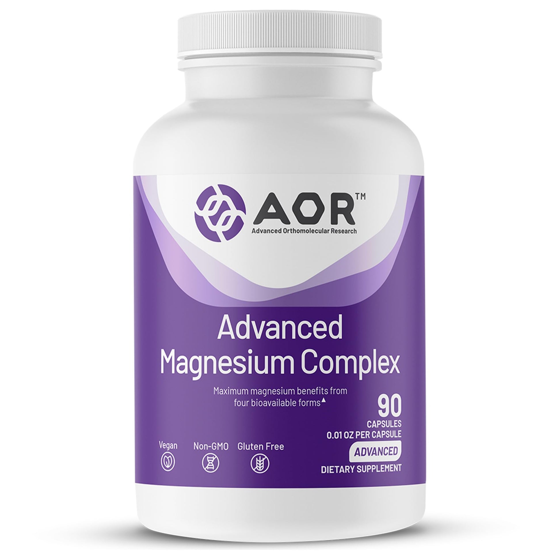 AOR Magnesium Glycinate Capsules, 90 Capsules