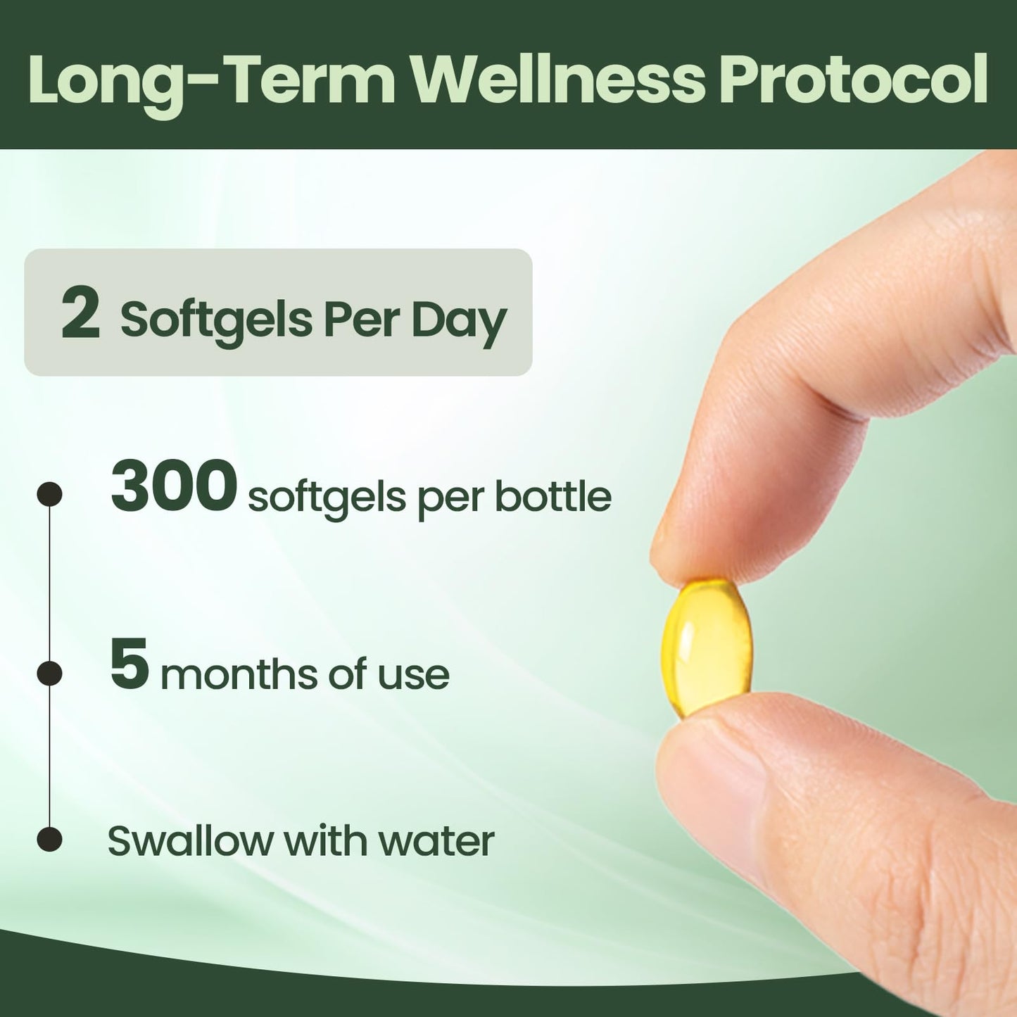 Yldegt Oil of Oregano Softgels with Black Seed Oil Capsule, 300 Capsules