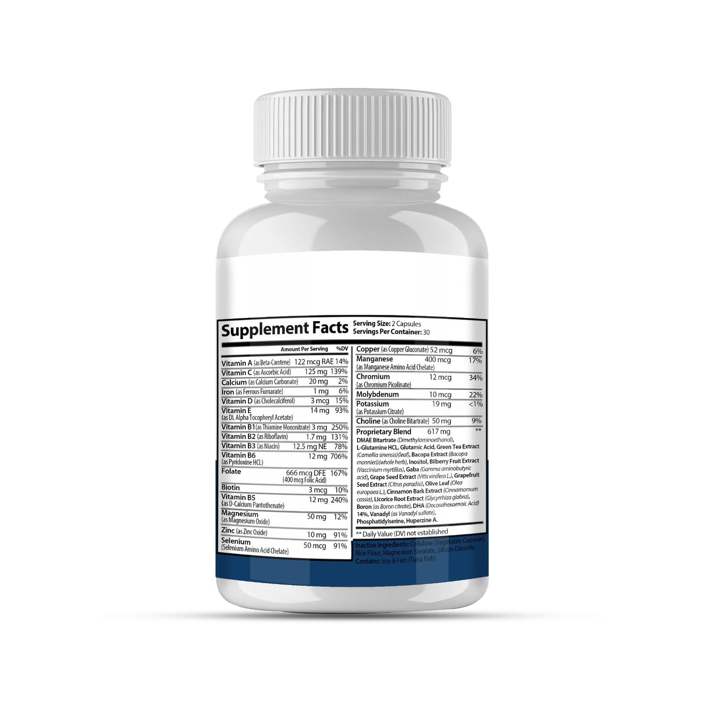 Sampuraka Mind Tech Advanced New Formula Supplement Capsules, 120 Count
