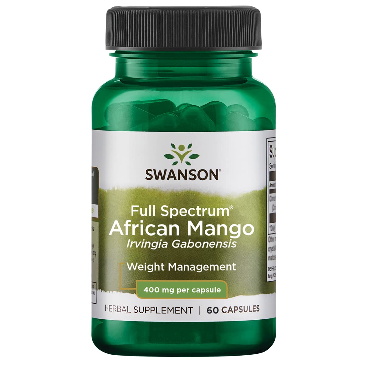 Swanson Full SPEC African Mango 400MG Capsules 120