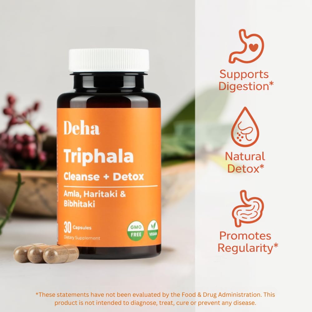 Deha Triphala Capsules 30 Count