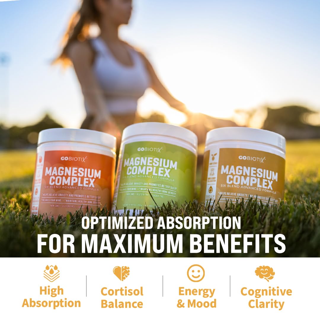 GOBIOTIX Magnesium Complex Powder, 60 Servings