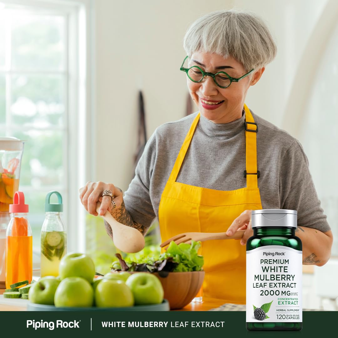 Piping Rock Mulberry Leaf Extract Capsules 120