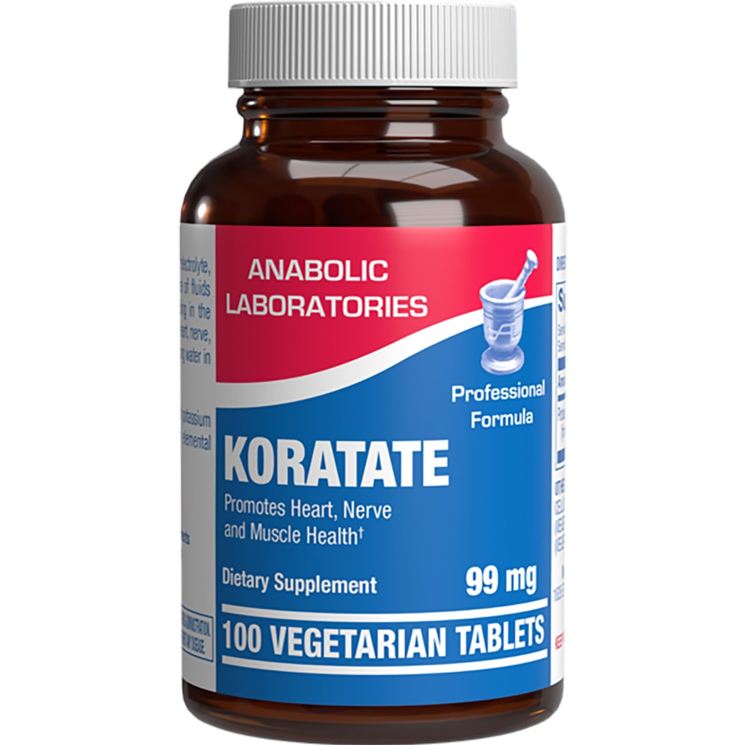 Anabolic Laboratories Chelated Potassium Gluconate Supplement 100 Tablets