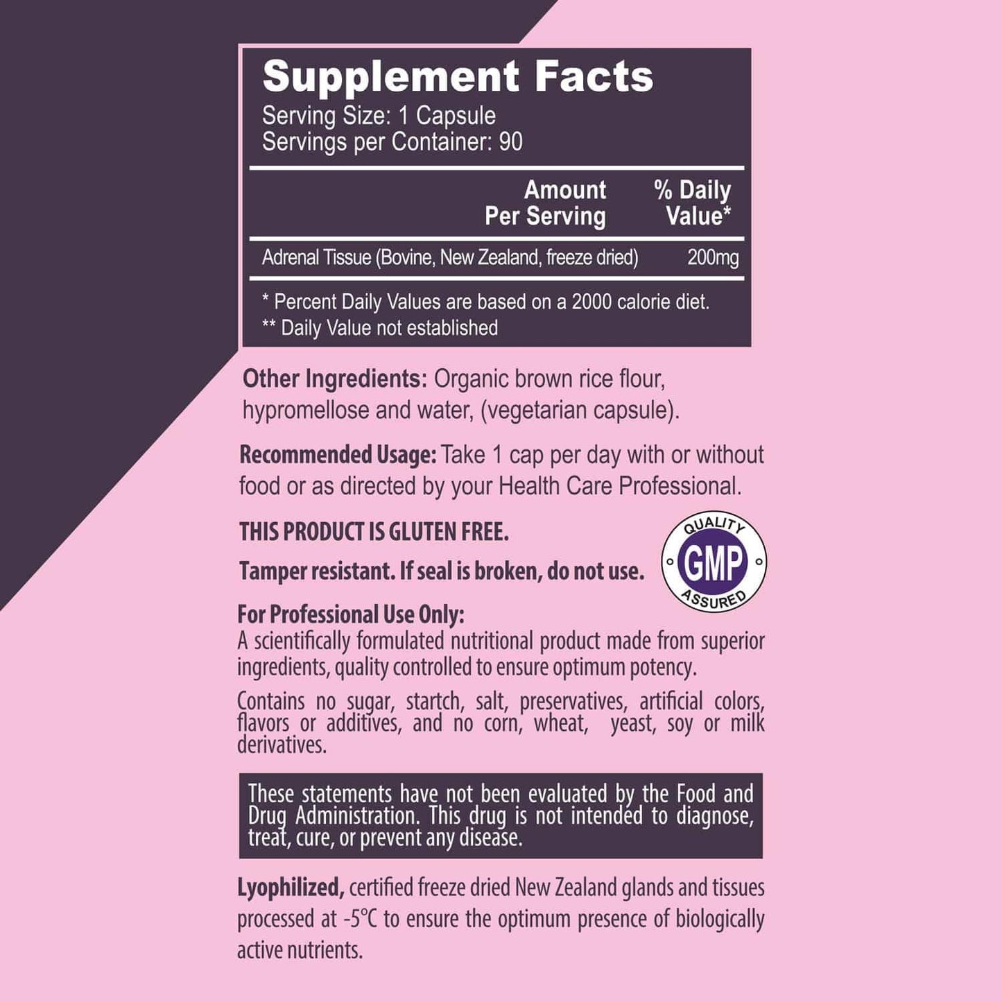 I'm Powered Adrenal Support, 90 Capsules