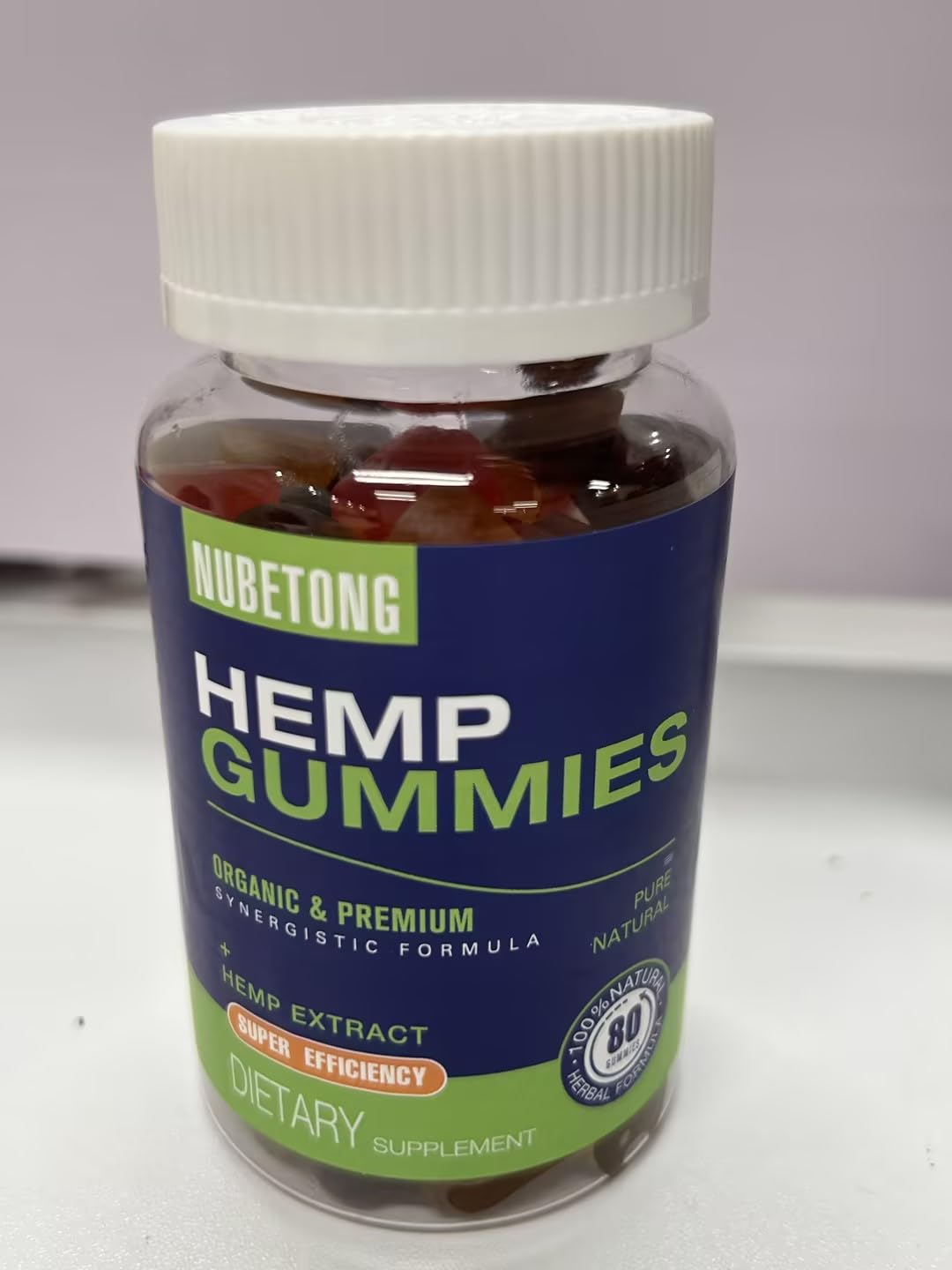 Nubetong Hemp Gummies 160 Count