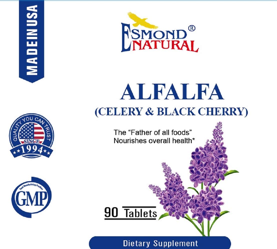 Esmond Natural Alfalfa - Celery & Black Cherry, 270 Tablets