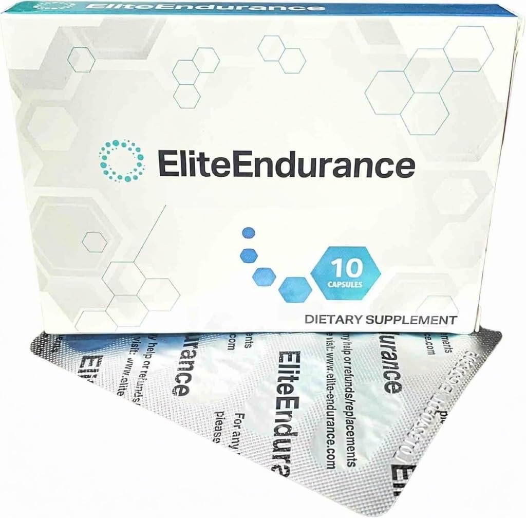 EliteEndurance Maximise Stamina, Energy & Endurance – Male Performance Supplement Capsule 10 Count
