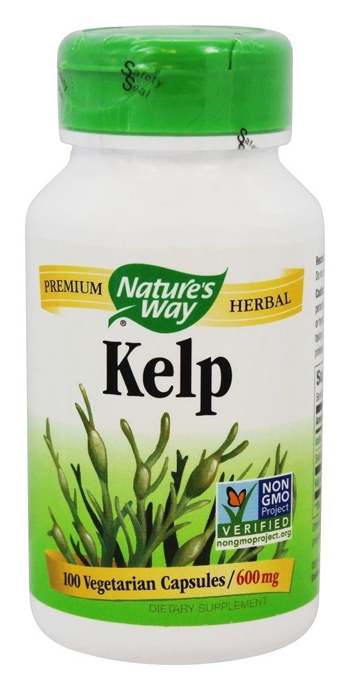Nature's Way Kelp Capsule, 100 Capsules