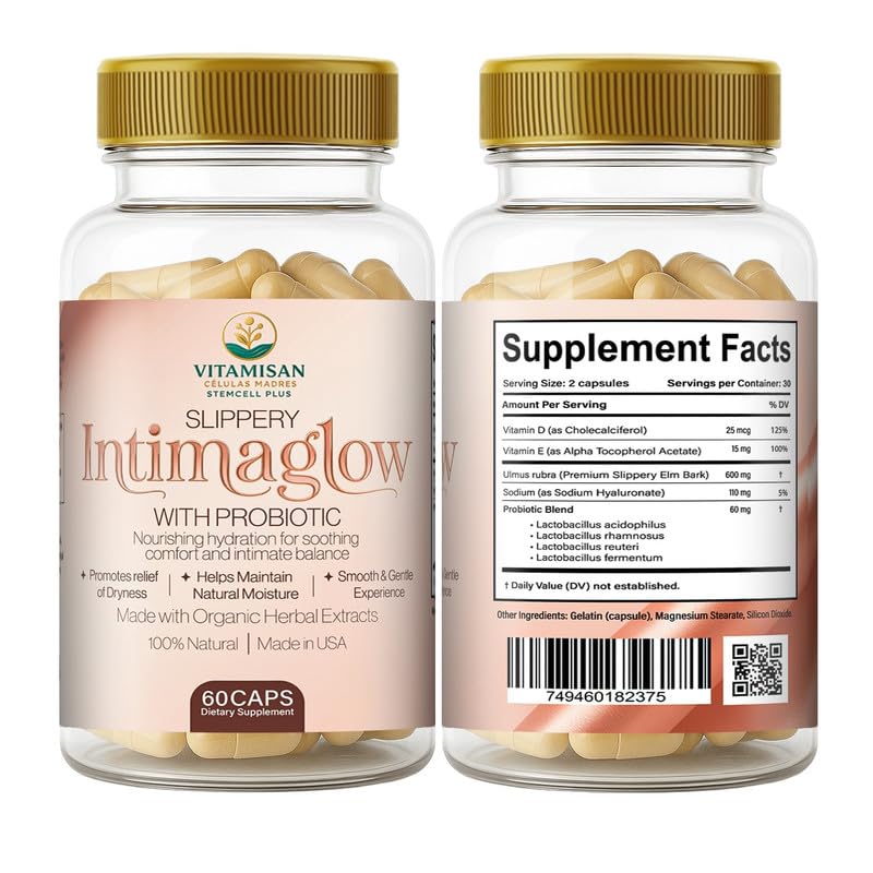 VITAMISAN Slippery Intimaglow with Probiotic 60 Capsules