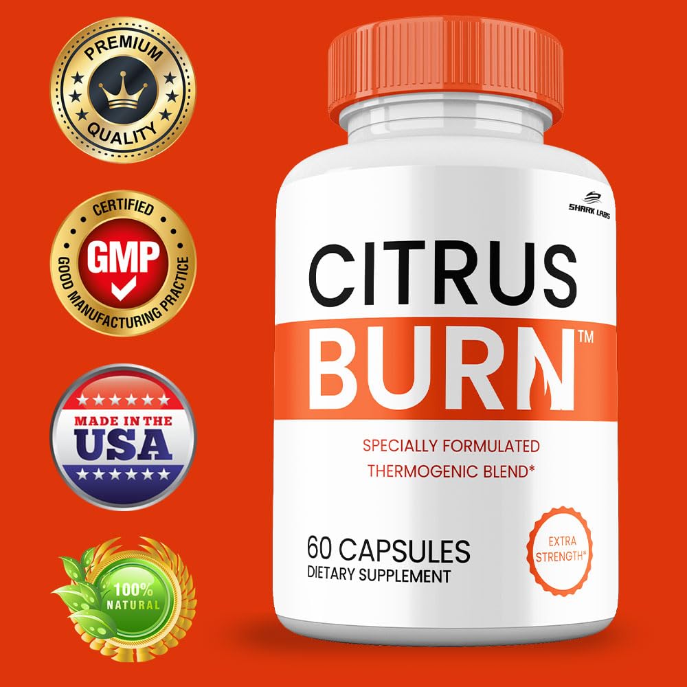Shark Labs CitrusBurn Capsules 60 Capsules