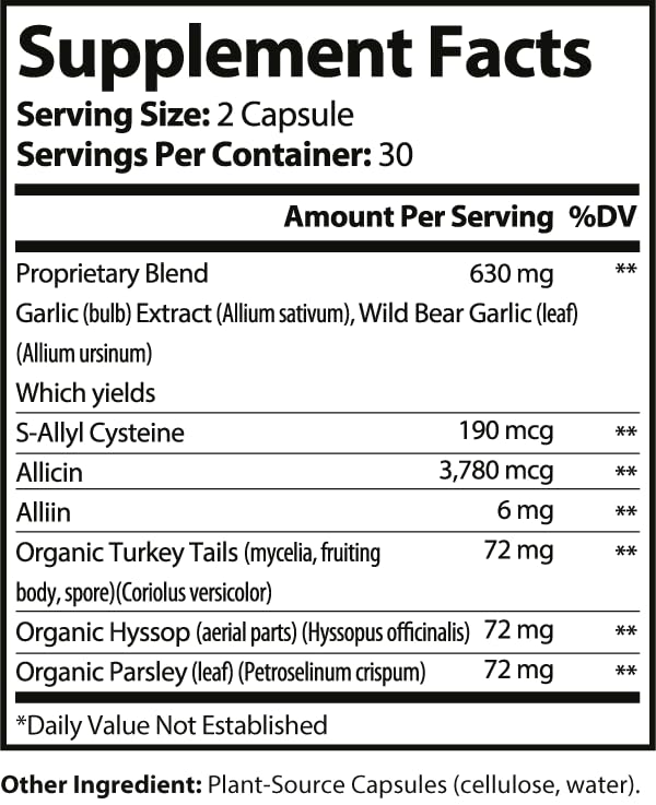 Conquest Nutrition AlliPure Allicin Complex Capsule 60 Count