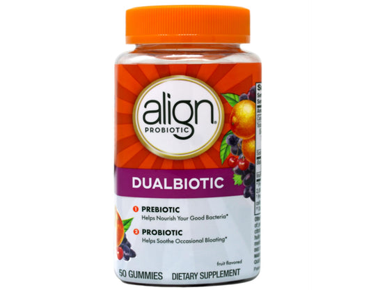 Align Digestive Health Prebiotic + Probiotic Capsule, 50 Count