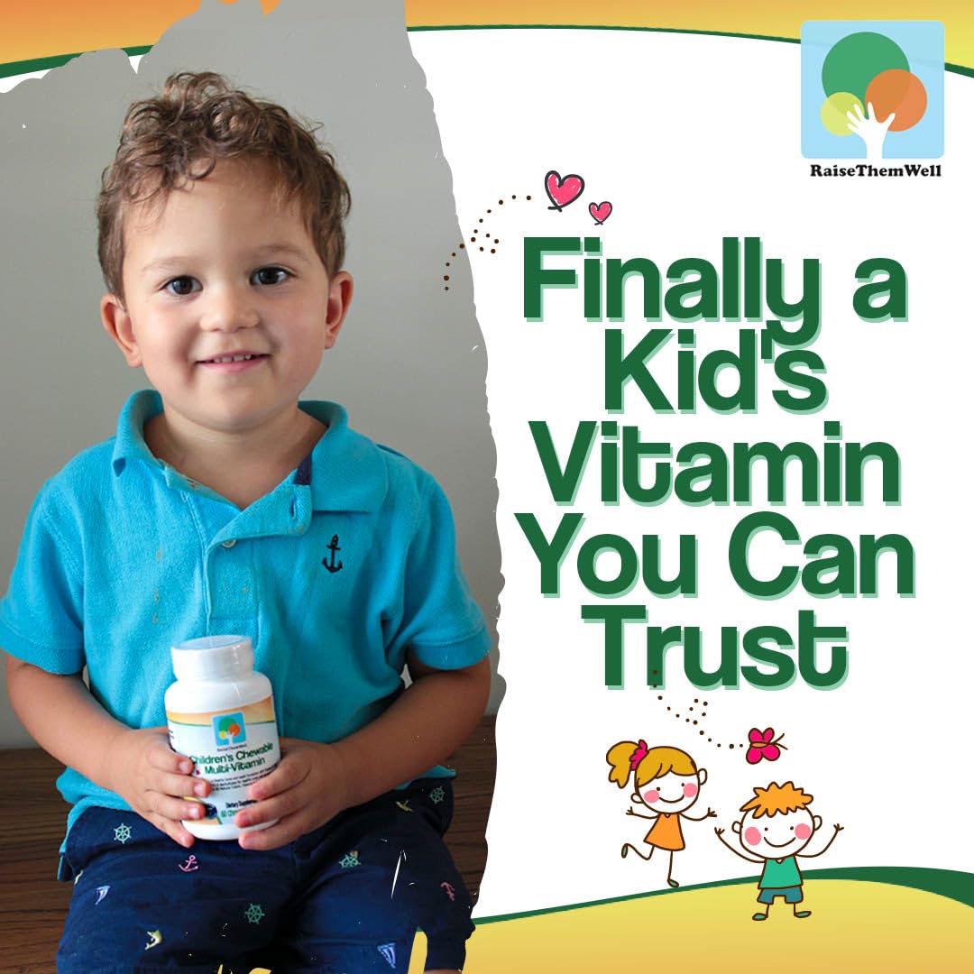 Raise Them Well Kids Vitamin C & Immune Support Capsule 60 Count