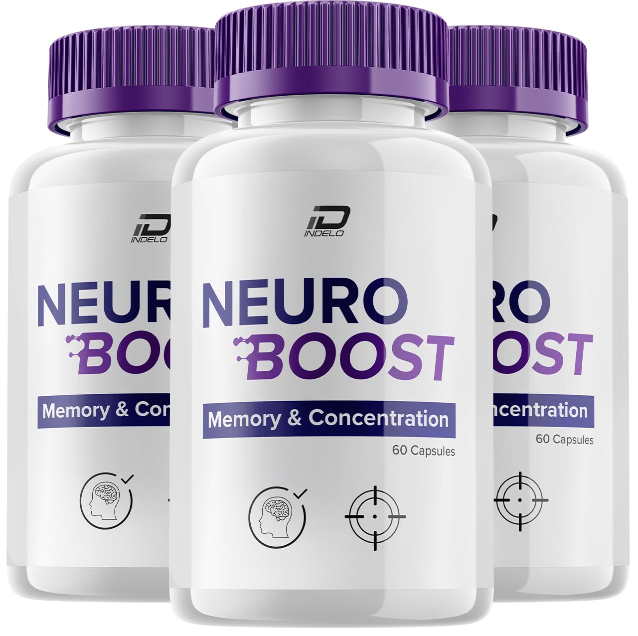 Indelo Neuro Boost Capsule, 180 Capsules