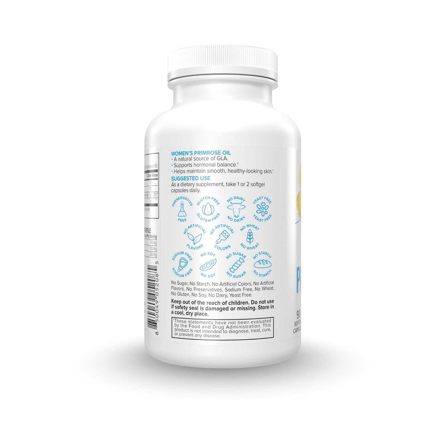 Portions Master Evening Primrose Oil 1300mg Capsule 1 Count