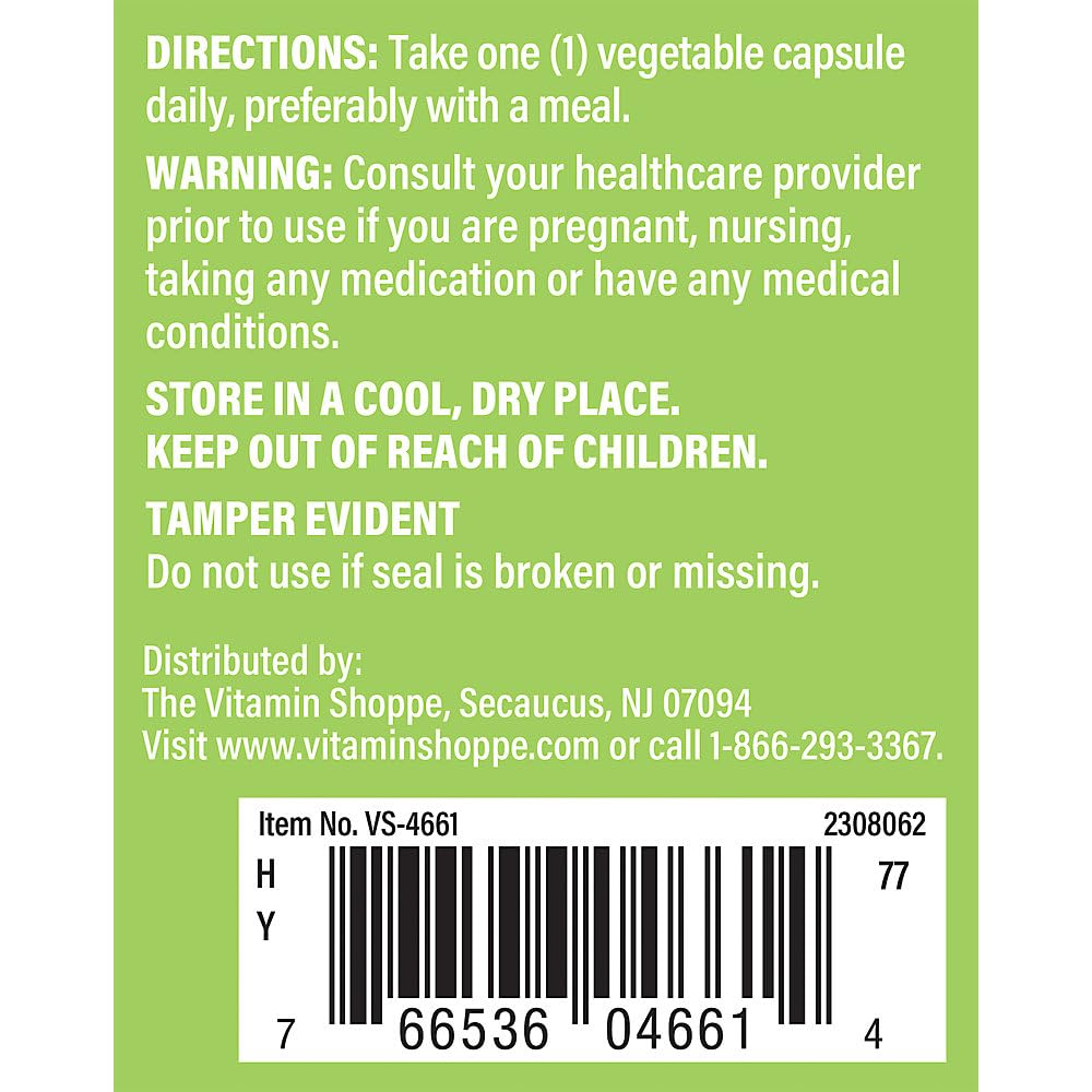 The Vitamin Shoppe Mullein 350 mg Respiratory & Immune Support, Vegetarian Capsules, 100 Count