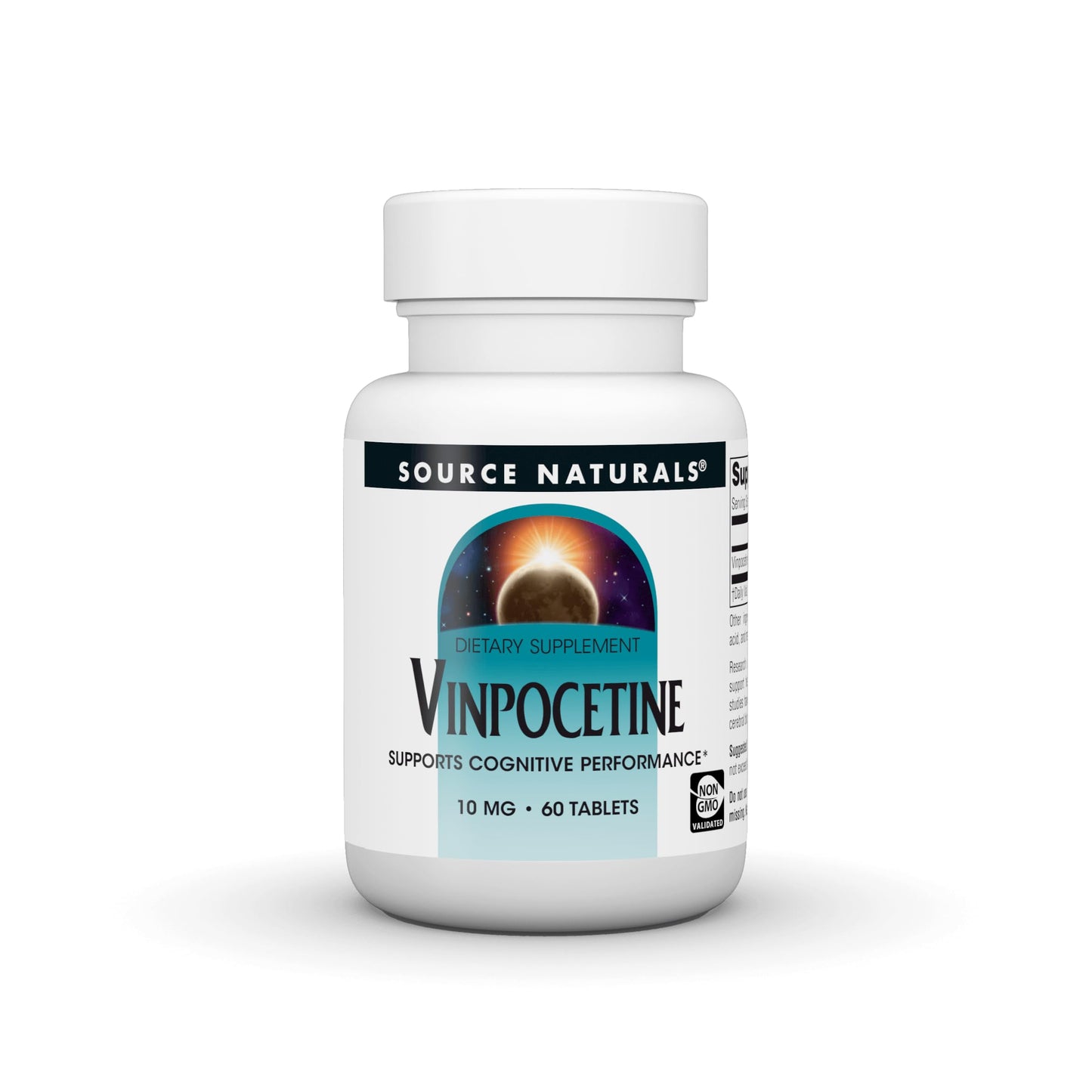 Source Naturals Vinpocetine 10 mg Tablets, 60 Count
