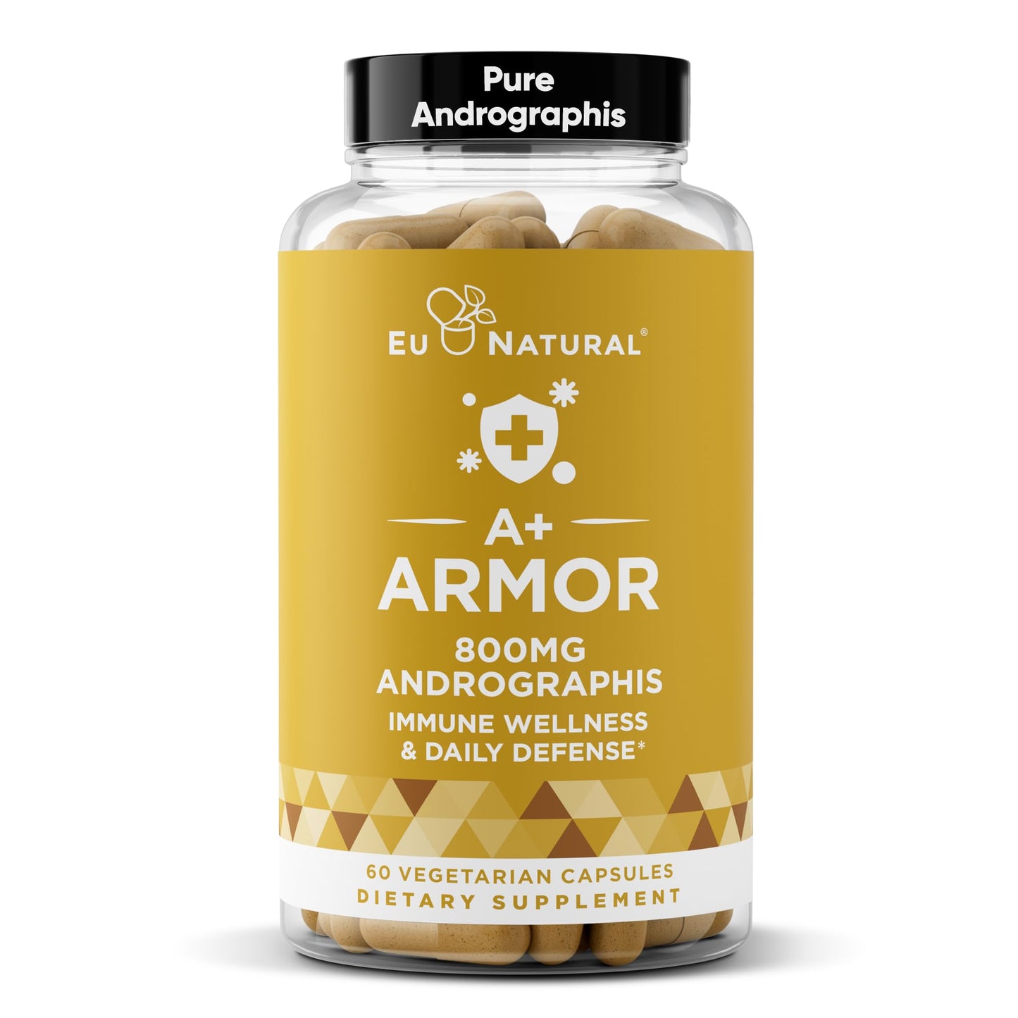 Eu Natural A+ Armor Andrographis Pure 800 Mg 60 Capsules