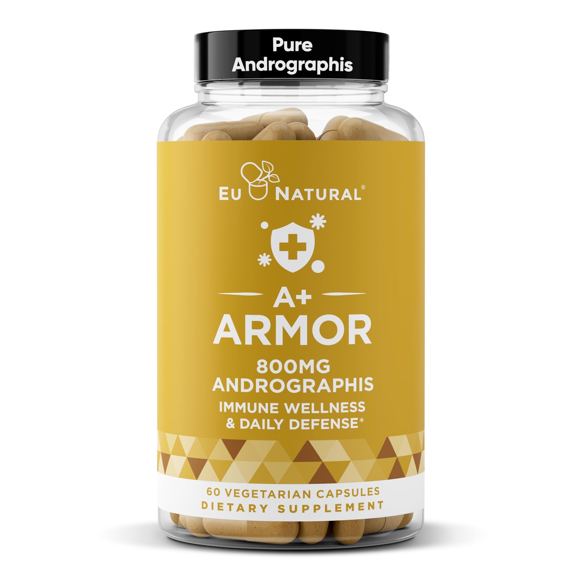 Eu Natural A+ Armor Andrographis Pure 800 Mg 60 Capsules
