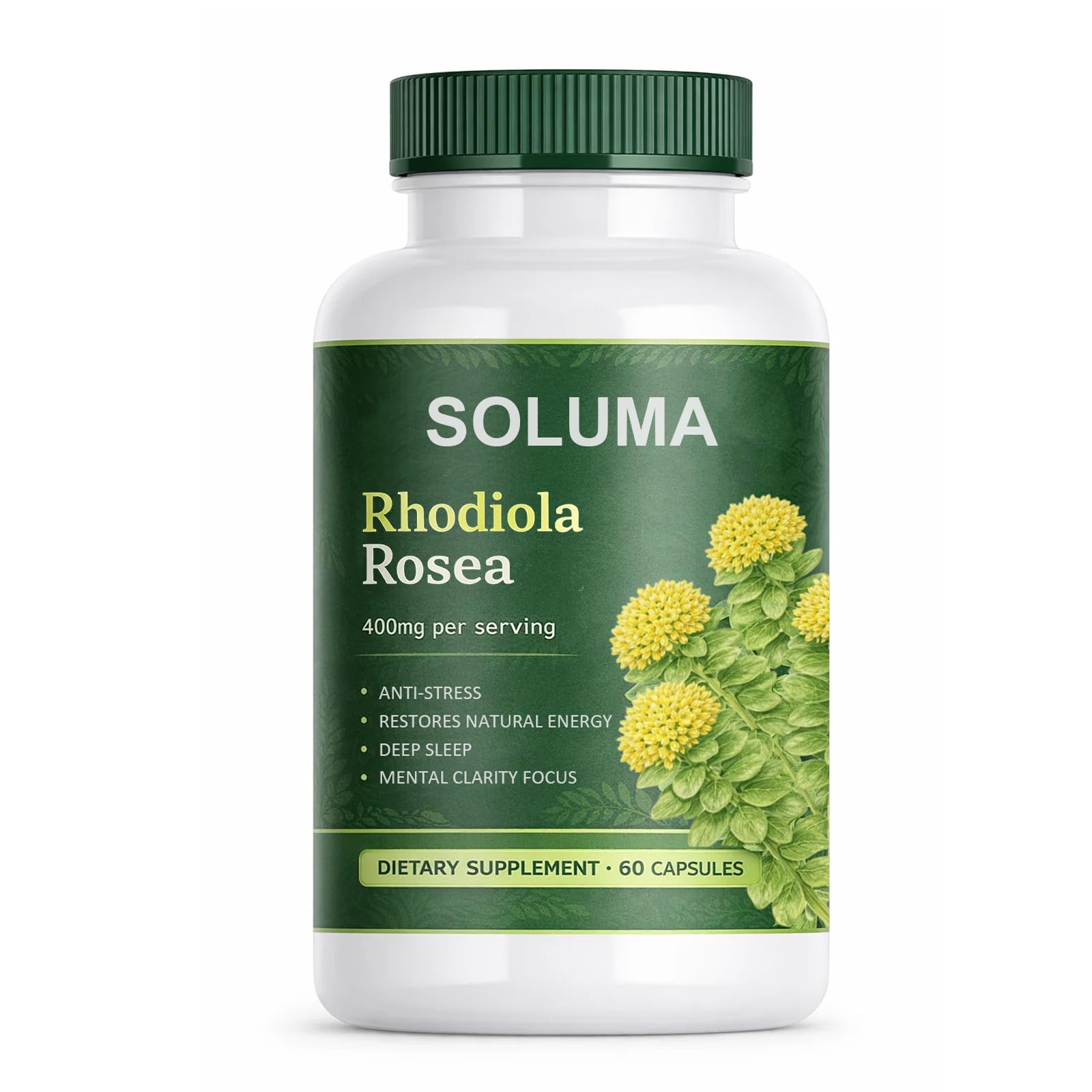 Skinclean Soluma Rhodiola Rosea Capsule, 60 Capsules