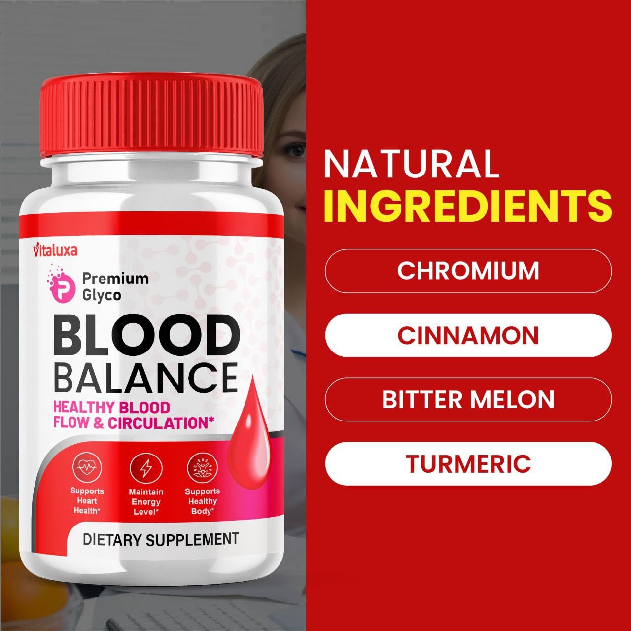 Vitaluxa Premium Glyco 60 Capsules