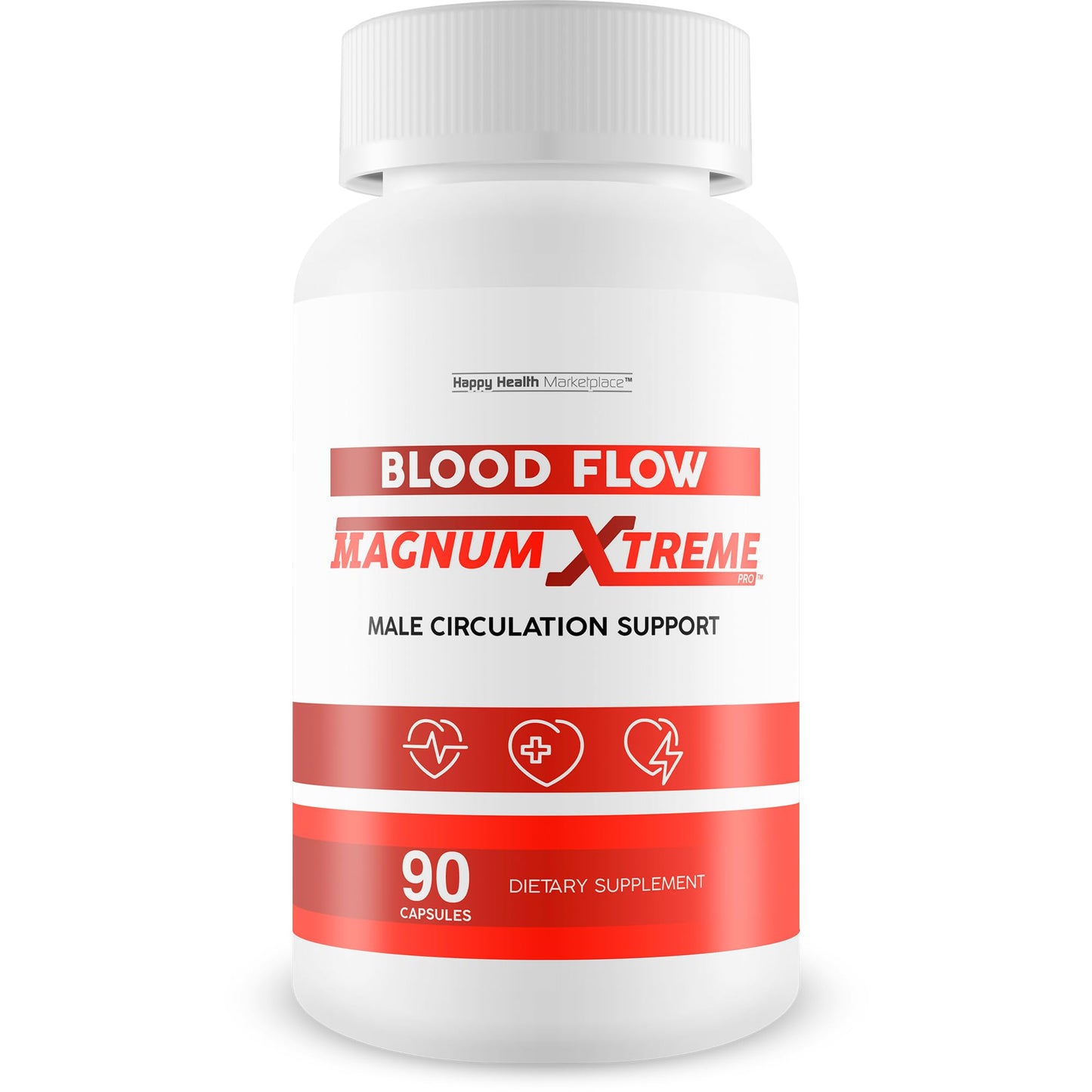 Happy Health Marketplace Blood Flow Magnum Xtreme Pro Capsule 90 Count