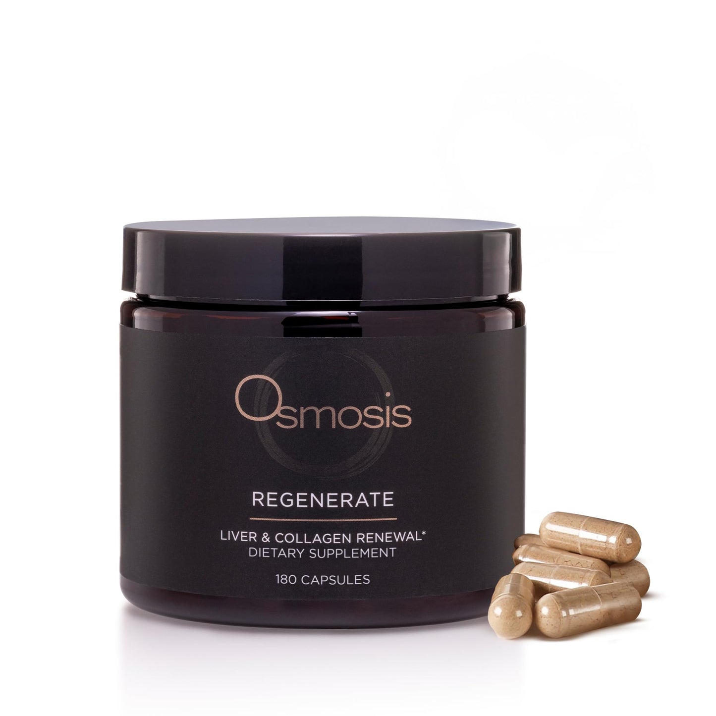 OSMOSIS Regenerate Skin and Liver Support Supplement for Skin Firmness Capsule 1 Count