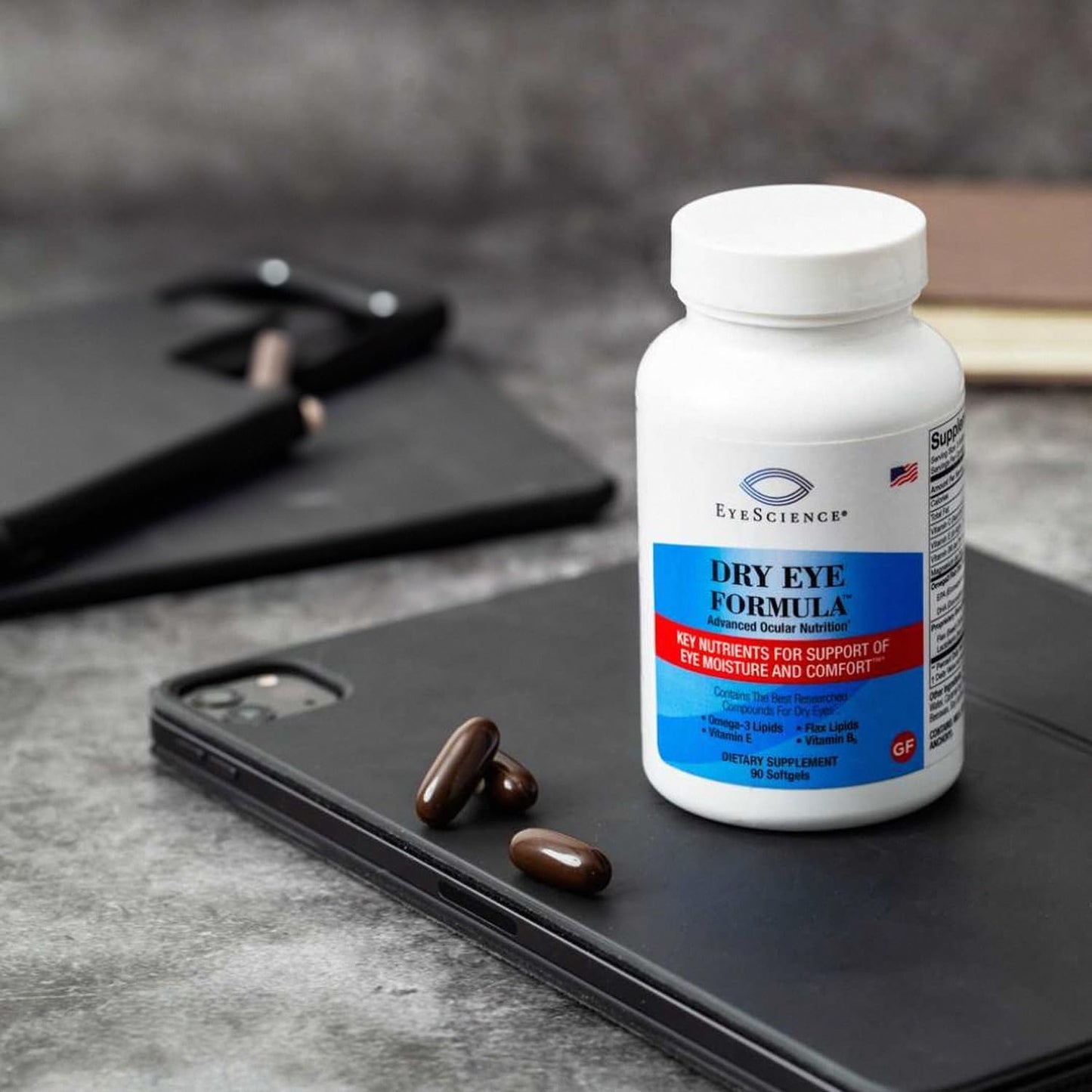 EyeScience Dry Eye Formula Softgels 180 Count