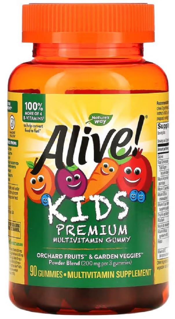 Nature's Way Alive! Children's Premium Gummy Multivitamin, 180 Gummies