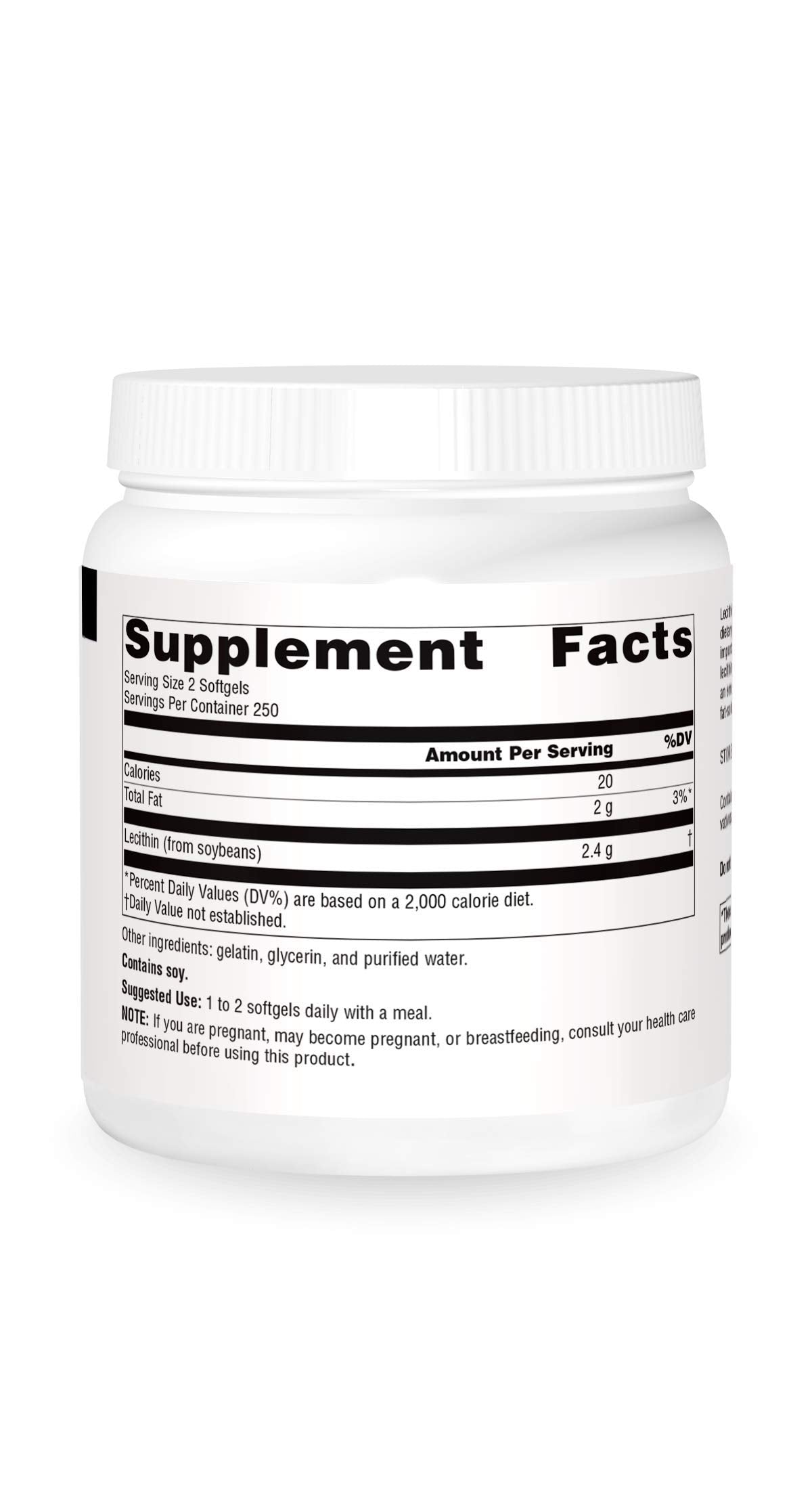 Source Naturals Lecithin 1200 mg Softgels, 500 Count