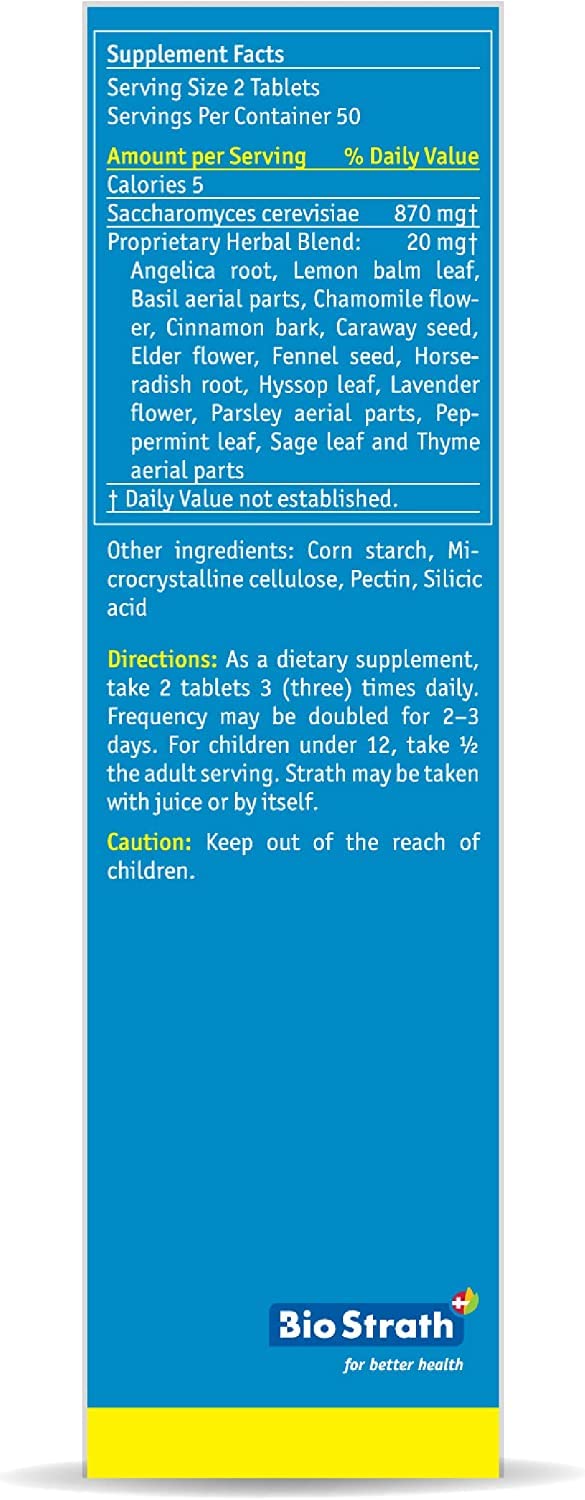 Bio-Strath Bio-Strath Tablets 100 Tablets