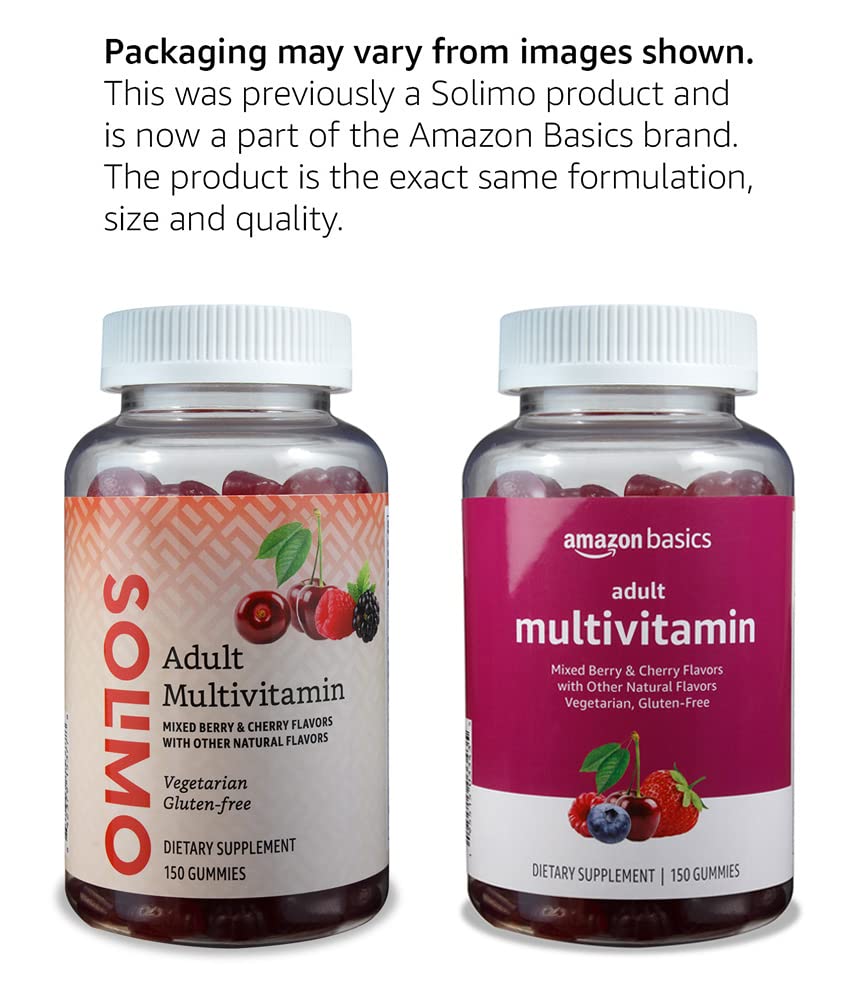 Amazon Basics Adult Multivitamin Gummies 150 Count