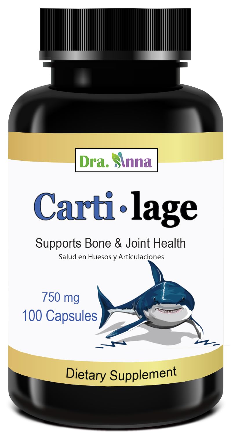 RCP PRODUCTS Cartilage Capsules 750mg, 100 Capsules